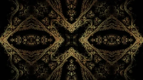 Abstract golden black rug loop 1920x1080 30FPS 24sec Stock Footage 141281930