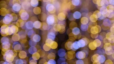 Abstract golden bokeh light. Defocus lights bokeh. Stock Footage 168973510