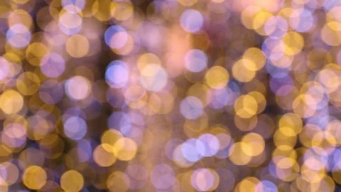 Abstract golden bokeh light. Defocus lights bokeh. Stock Footage 172086789