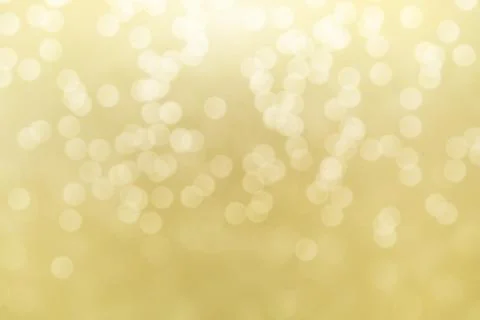 Abstract golden bokeh lights effect, soft blurred background Stock Illustration