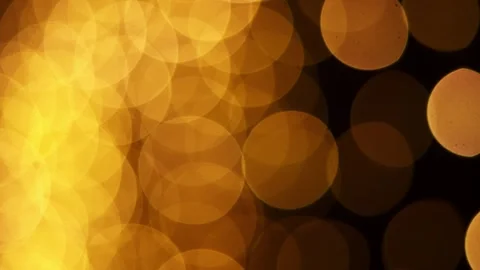 Abstract Golden Bokeh Lights Stock Footage 339056564