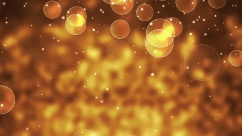 Abstract Golden Christmas motion background. Gold bokeh Stock Footage 83690853