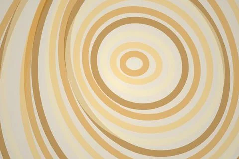 Abstract golden circular pattern with concentric rings Stock Photos
