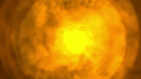 Abstract Golden Circular Pattern with Illuminated 스톡 동영상 340412076