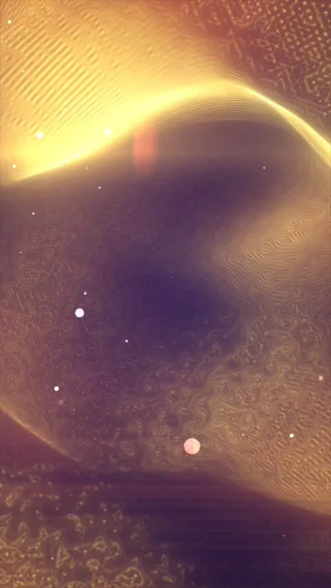 Abstract golden cosmic surface with glowing horizon, textured planetary cur.. Stock Footage 330884501