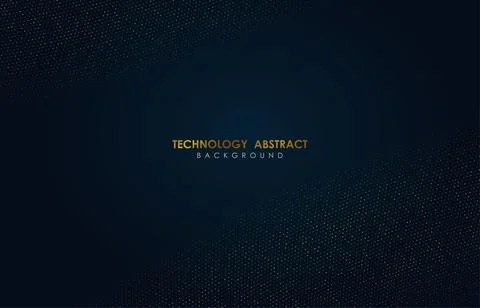 Abstract golden dots pattern design halftone artwork decorative template. Stock Illustration