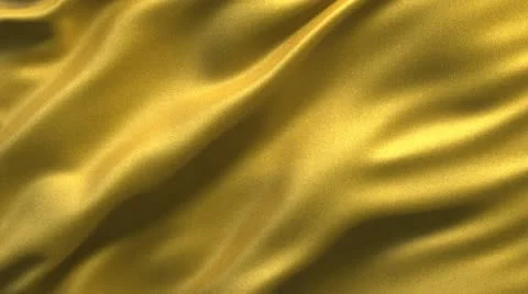 Abstract golden fabric - seamless loop Stock Footage