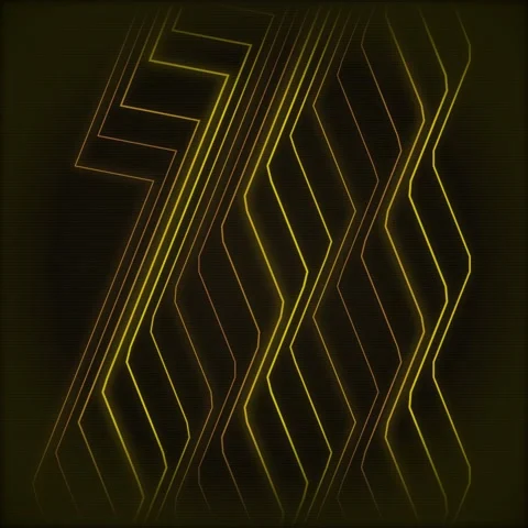 Abstract Golden Geometric Pattern Background Loop Stock Footage 346282578