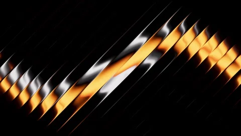 Abstract golden glass pattern with diagonal movement. Stock Footage 328170081