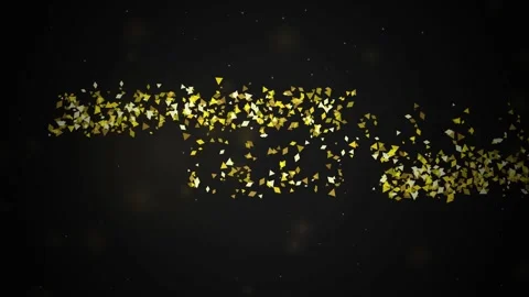 Abstract golden glitter explosion background for party design and celebrati.. Stock Footage 344641395