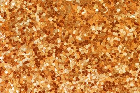 Abstract golden glitter texture background. Stock Photos