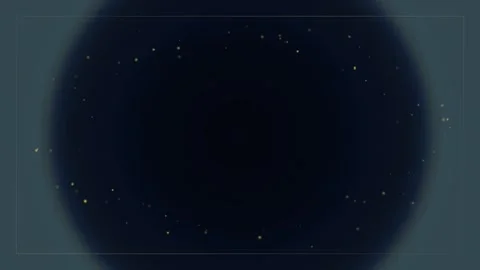 Abstract golden glowing particles floating in dark space cinematic backgrou.. Vídeos de archivo 345169301
