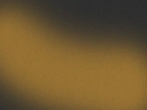 Abstract golden gradient background with grainy texture and soft glow Stock Illustration