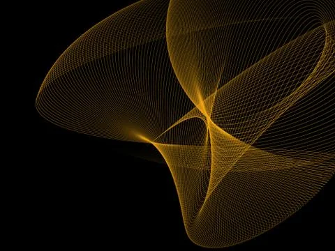 Abstract Golden Grid Wave Background 스톡 일러스트