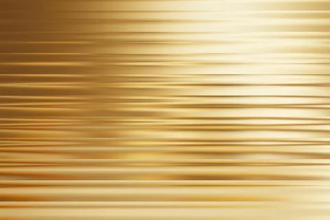 Abstract golden horizontal lines background with soft light illustration Stock Illustration
