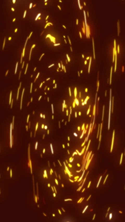Abstract Golden Hyperspace Tunnel Effect Vídeos de archivo 336589983