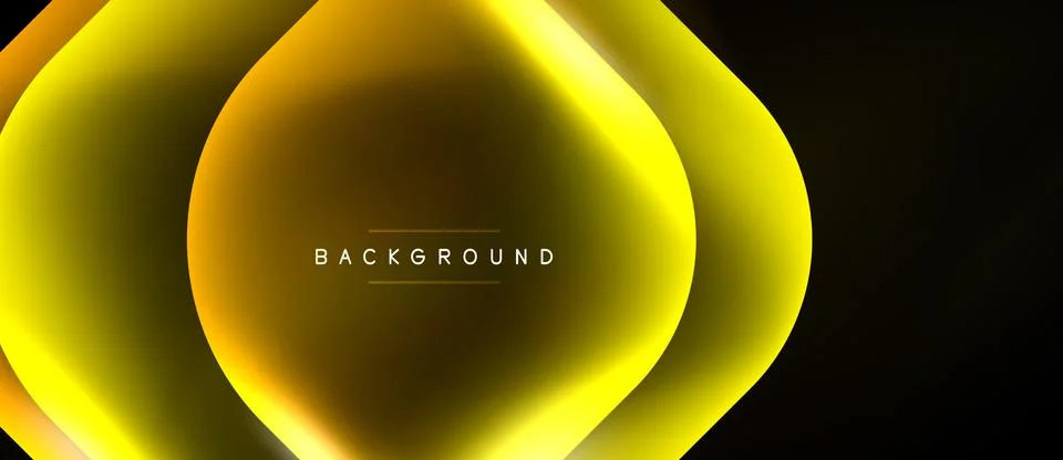 Abstract golden layers create dynamic visual effect. Dark background emphasiz イラスト素材