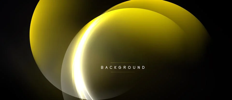 Abstract golden layers create dynamic visual effect. Minimalist design, dark Illustrazione stock