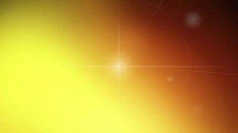 Abstract Golden Light Flare with Glowing Particles and Shimmering Bokeh on Dark Stock Footage 346217994