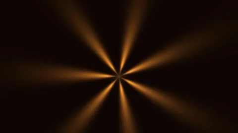 Abstract Golden Light Rays on Dark Background Stock Footage 340775218