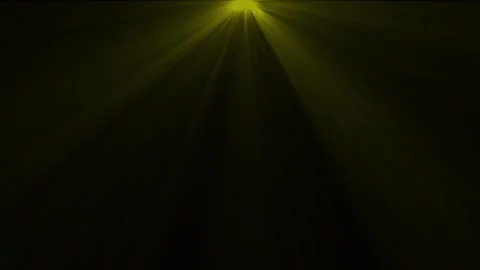 Abstract golden light rays shine from above motion. Stock-Footage 333080775