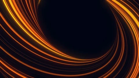 Abstract Golden Lines 4K 動画素材 111403244