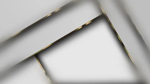 Abstract Golden Lines Flowing Seamless Loop Stockbeeldmateriaal 345786985