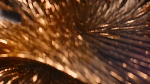 Abstract Golden Lines Stock Footage 284742171