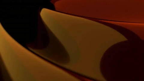 Abstract Golden Liquid Background Loop Video Stock Footage 337636813