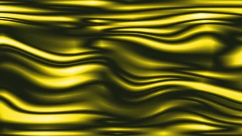 Abstract Golden Liquid Waves Background Stock Footage 310343904