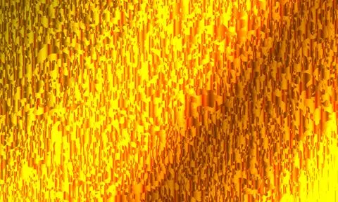 Abstract golden metallic texture background with distorted patterns. Stock-Illustration