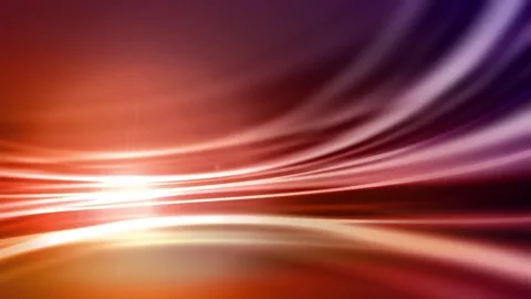 Abstract Golden Orange Light Trails and Motion Lines Vidéo 329656938