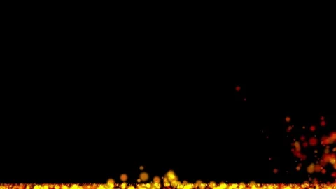 Abstract golden particle background Stock Footage 82601920
