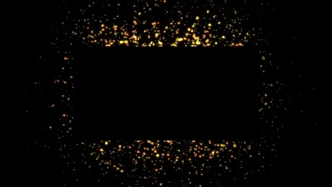 Abstract golden particles background. Vídeos de archivo 100618591