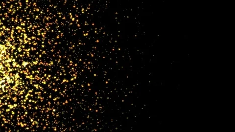 Abstract golden particles background. Stock Footage 100620648