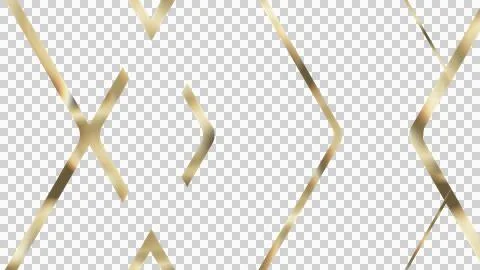 Abstract Golden Pattern Stock Illustration
