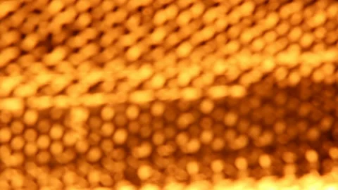 Abstract Golden Pattern Moving Background Stock Footage 146631317