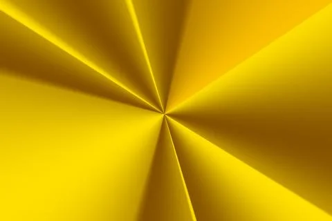 Abstract golden radial gradient pattern is radiating beams in flat design, Illustrazione stock