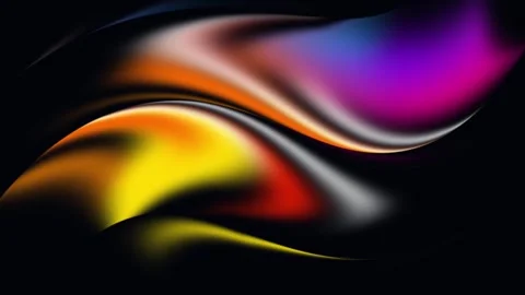 Abstract Golden Red Liquid Background Loop 4K Stock Footage 341377272