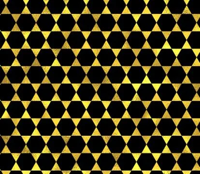 Abstract golden scaled seamless vector pattern Stock Illustration