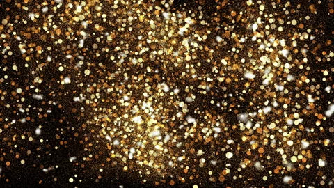 Abstract golden scene background Видео 154649783