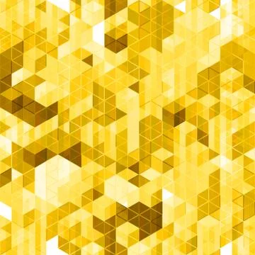 Abstract golden seamless pattern Stock Illustration