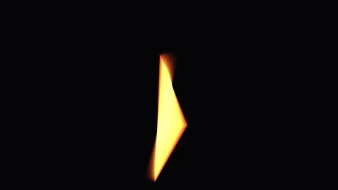 Abstract golden shapes rotating in darkness with subtle light flares cinema.. Video stock 341663206