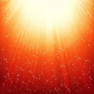 Abstract golden shiny background. vector Stock Illustration
