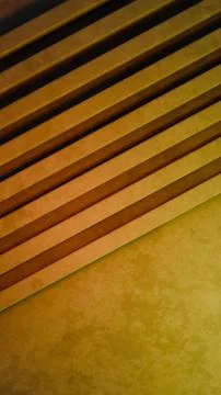 Abstract Golden Stripes Geometric Pattern Texture Vertical Background for M.. Stock Photos