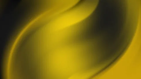 Abstract Golden Swirls: A Study in Smooth, Dark, and Light Yellow Hues Video stock 293873718