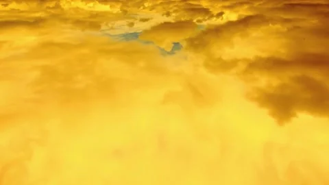 Abstract Golden Texture with Blue Veining Detail Stock Footage 310817196