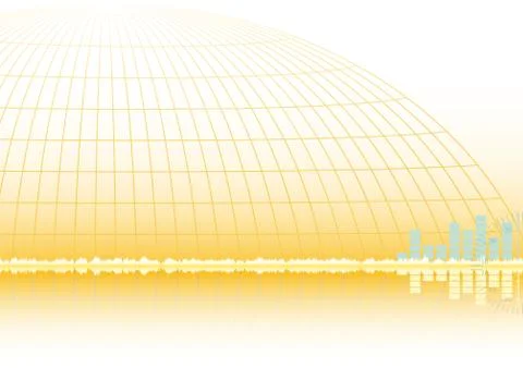 Abstract golden vector background eps8 Stock Illustration
