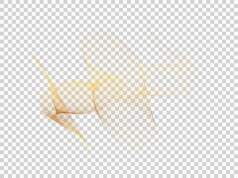 Abstract golden wave background with flowing lines forming a dynamic and sm.. 스톡 일러스트