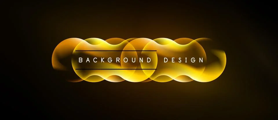 Abstract golden waves form dynamic background. Text reads background design イラスト素材